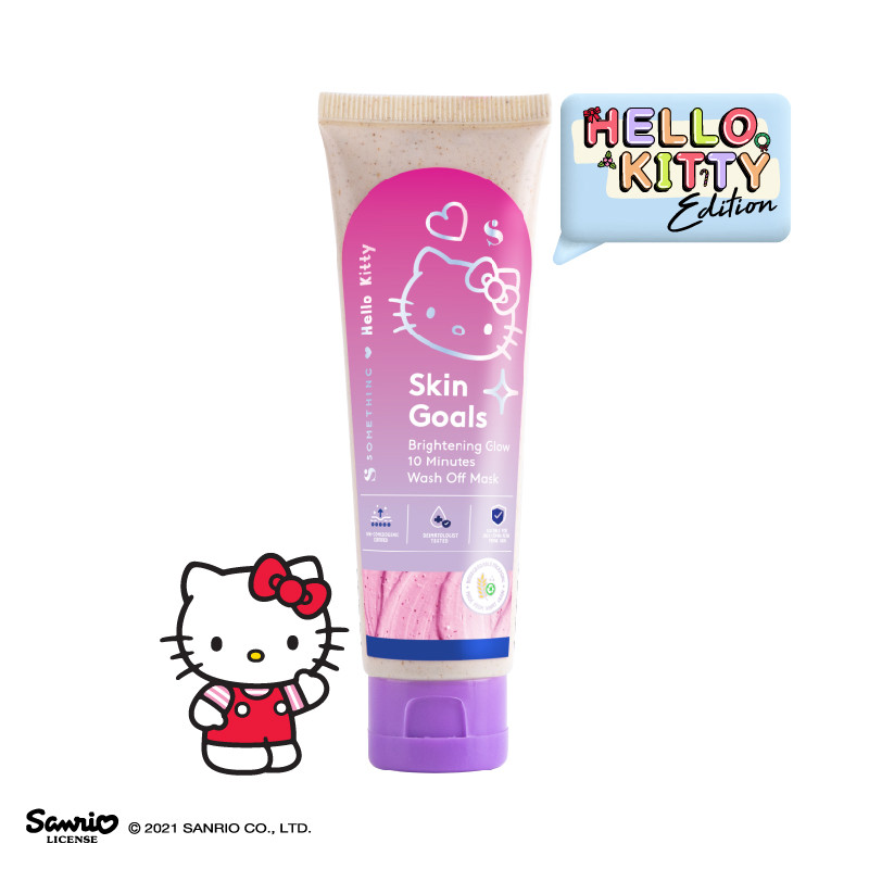 SKIN GOALS Brightening Glow 10 Minutes Wash Off Mask - Hello Kitty Edition